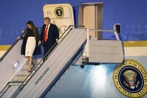 Трамп с супругой прилетел на саммит G20
