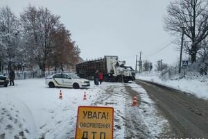 В полиции подсчитали, сколько аварий произошло в Украине из-за снегопада