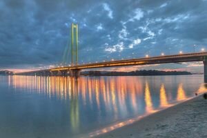 В Киеве частично перекроют Южный мост в первый день весны