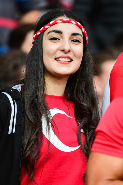 Turkey fans during the UEFA EURO 2016 Group D match between Czech Republic and Turkey at Stade Bollaert-Delelis on June 21, 2016 in Lens, France. (Photo by Dave Winter/Icon Sport) (Photo by Dave Winter/Icon Sport via Getty Images)