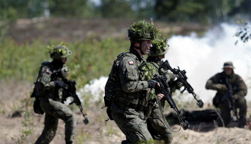 В Латвии стартовали масштабные военные учения сил НАТО