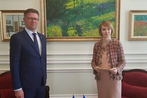 В Украину прибыл новоназначенный посол Эстонии