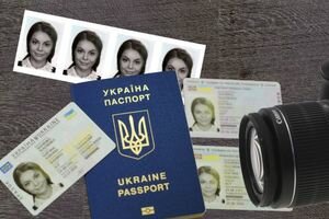 Украинцам разрешили фотографироваться на биометрический паспорт в повязках, головных уборах и очках: все детали